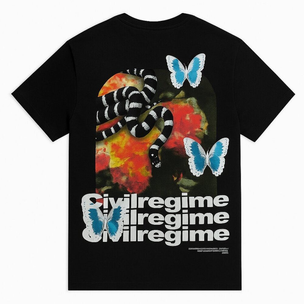 Civil Regime Delicate Beauty Classic Tee Size Small